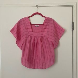 Madewell Stripe Butterfly Top